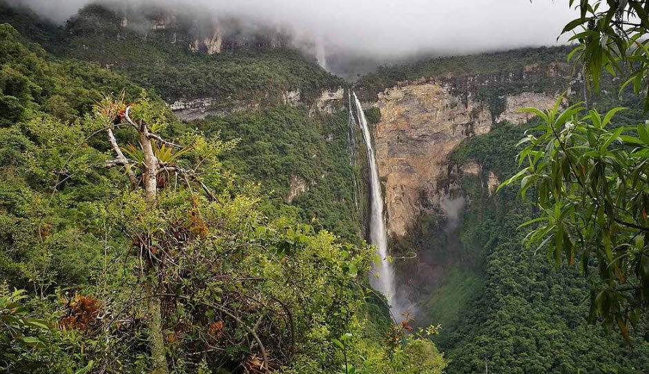 Gocta Waterfall, Amazonas Region, Peru